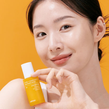 Boîte et flacon du sérum Celimax Pore+Dark Spot Brightening côte à côte