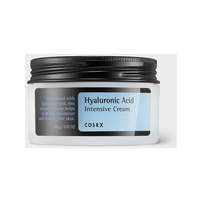 Crème COSRX Hyaluronic Hydra Intensive Cream en pot de 100 ml, vue de face