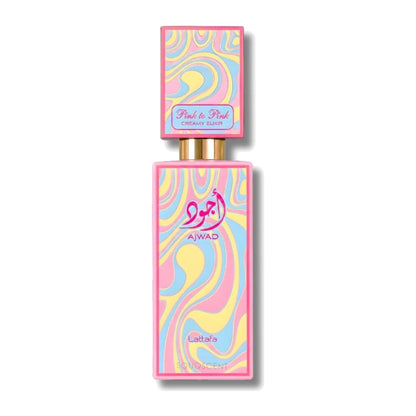 Ajwad Pink to Pink Creamy Elixir 60 ml - Lattafa, flacon eau de parfum - PARFUM DUBAI STORE