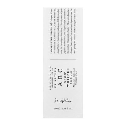 Étui du sérum éclat ABC Glow Whipped Serum de Dr. Althea