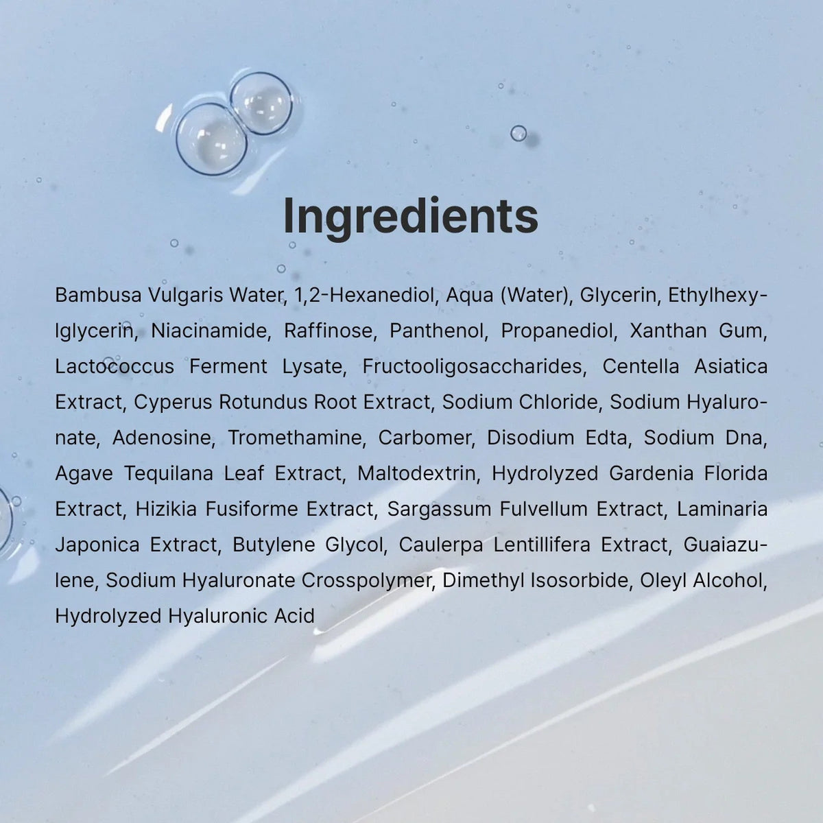 Sérum hydratant coréen Aqua Marine de Dr. Althea, vue de profil