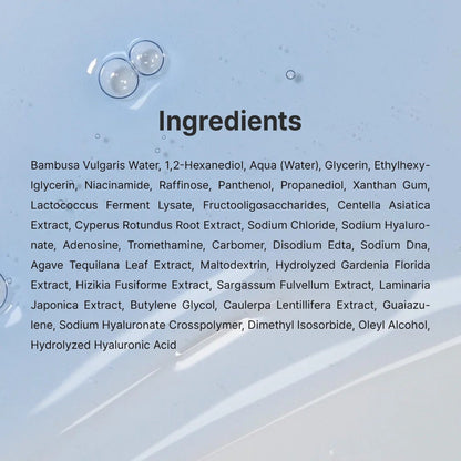 Sérum hydratant coréen Aqua Marine de Dr. Althea, vue de profil