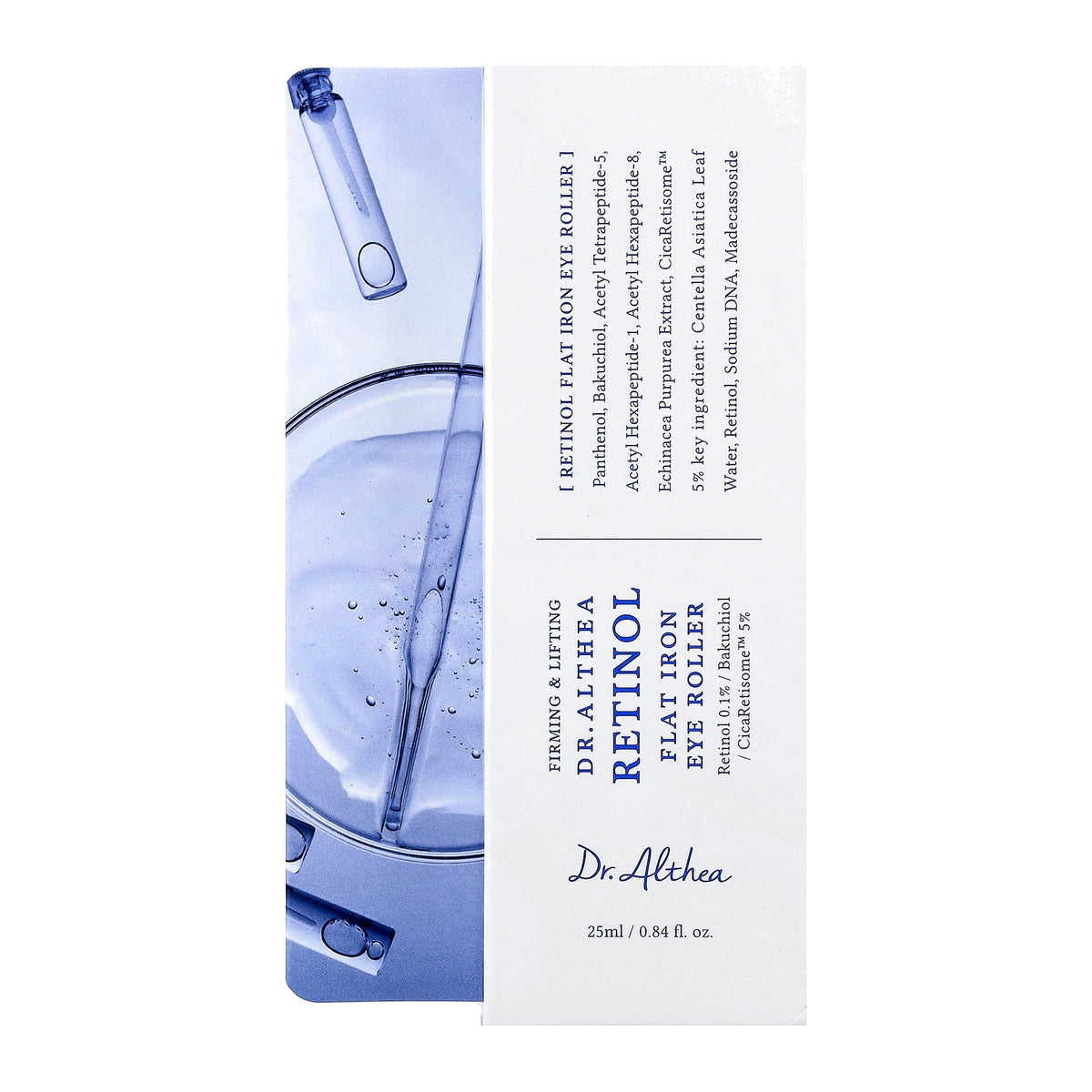 Étui du Retinol Flat Iron Eye Roller de Dr. Althea