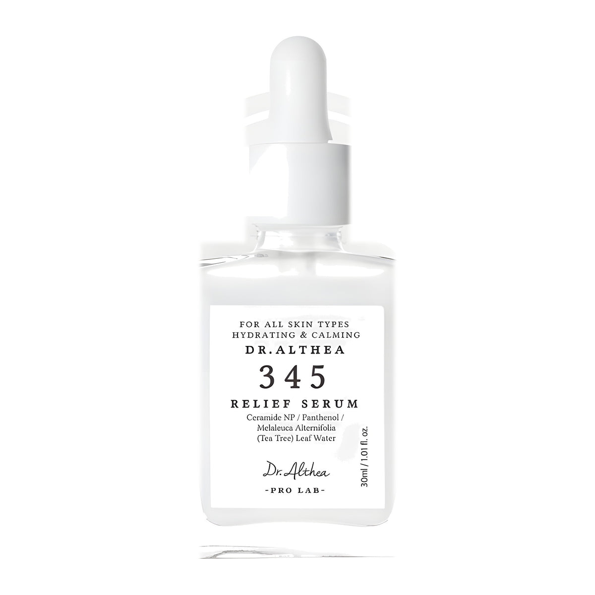 Sérum apaisant 345 Relief Serum Dr. Althea 30 ml, flacon compte-gouttes