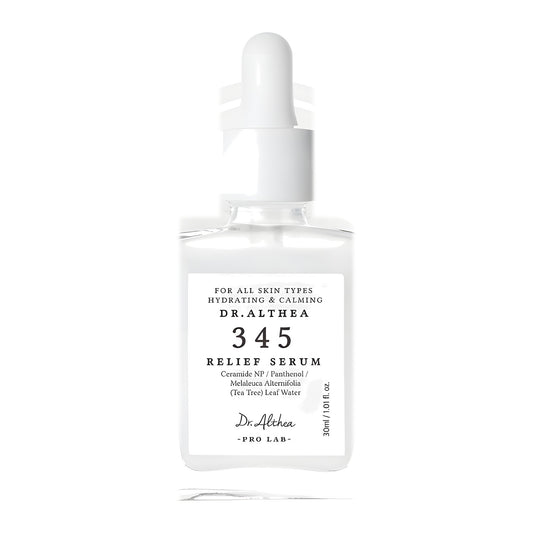 Sérum apaisant 345 Relief Serum Dr. Althea 30 ml, flacon compte-gouttes