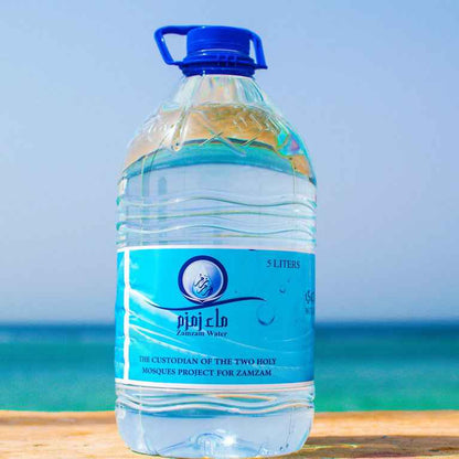 Pack Sérénité : Eau de Zamzam Authentique 5L + Musc Noir MSPURE Offert - PARFUM DUBAI STORE