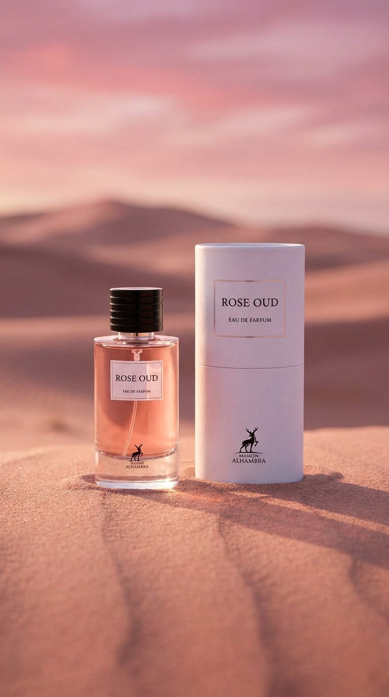 Eau de parfum Rose Oud 100 ml - Maison Alhambra