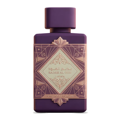 Badee Al Oud Amethyst Fusion 100 ml - Lattafa, flacon eau de parfum - PARFUM DUBAI STORE