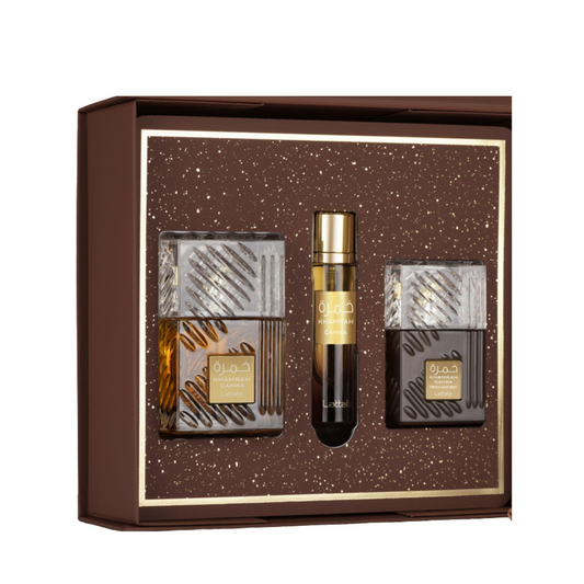 Coffret cadeau Khamrah Qahwa Lattafa