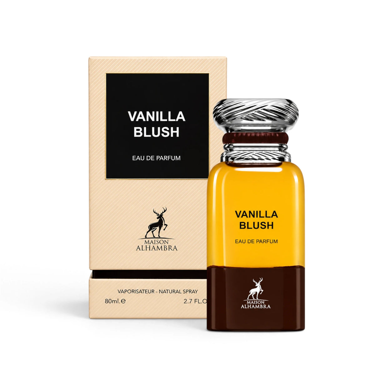 Vanilla Blush 80 ml Maison Alhambra, flacon et boîte