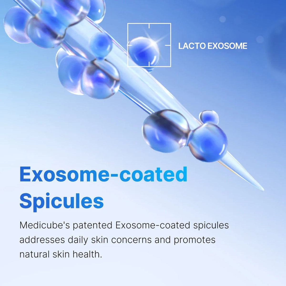 Medicube Exosome Shot Pore Ampoule 2000 30 ml, détail de l'emballage