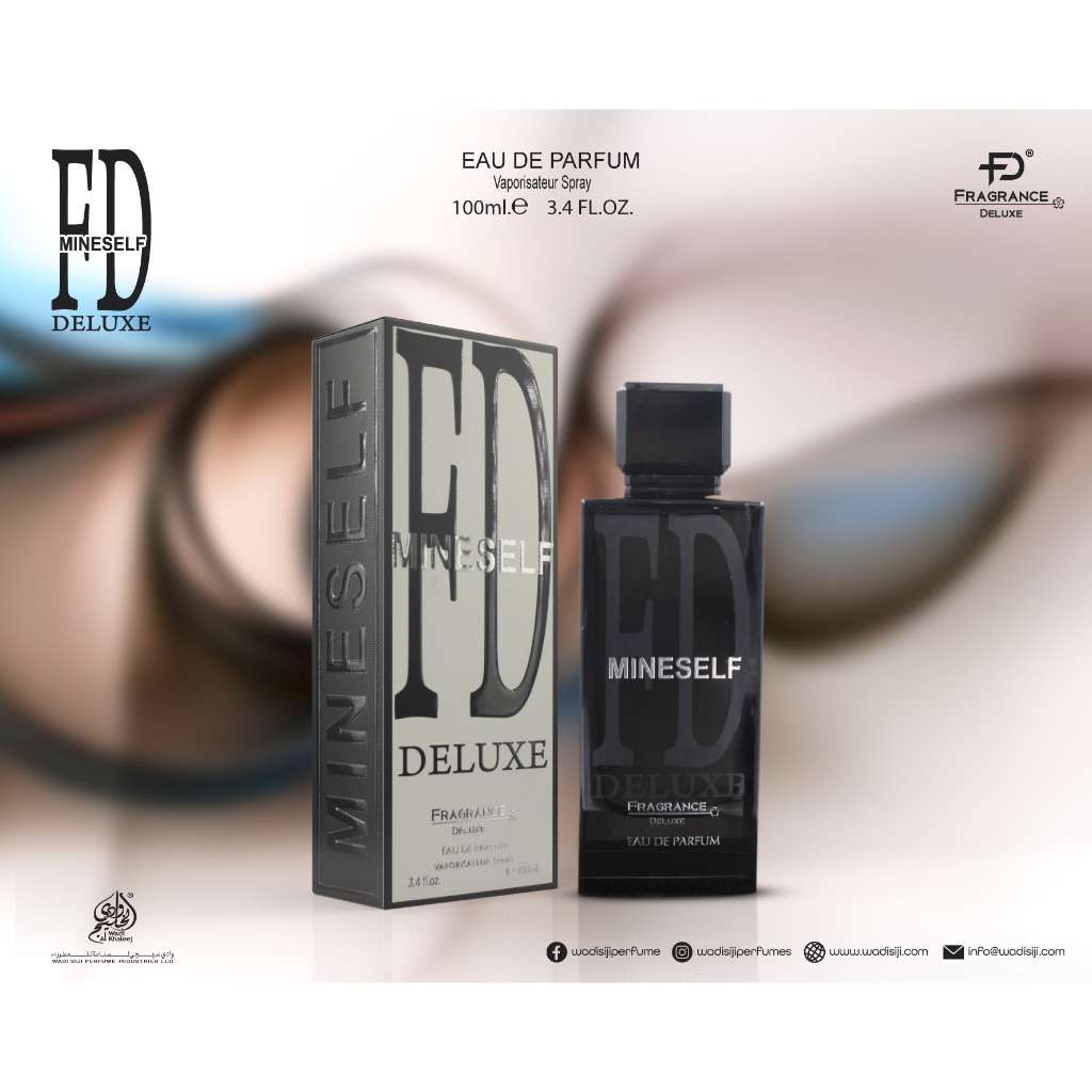 Eau de parfum Mineself 100 ml Fragrance Deluxe - flacon et boîte grise