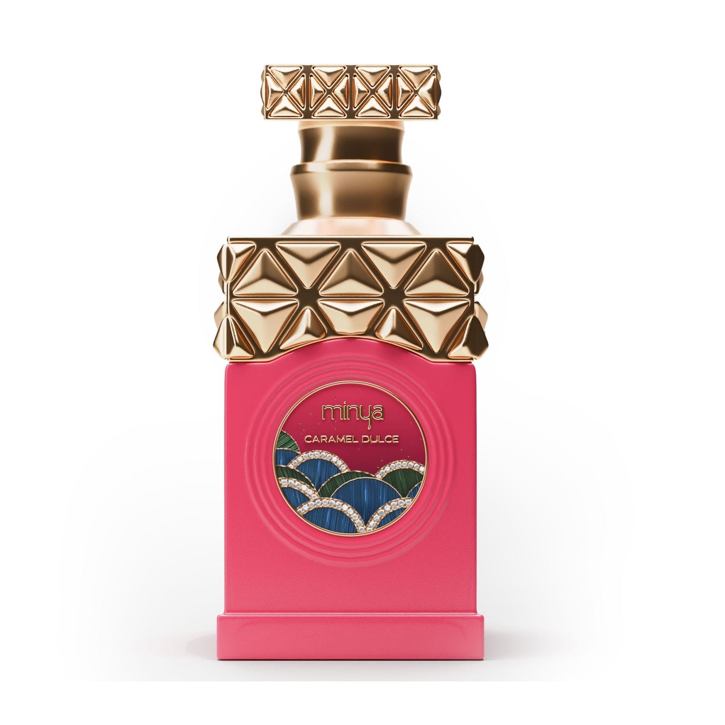 Coffret et flacon Minya Caramel Dulce 100 ml Paris Corner, parfum gourmand pop-corn caramel chocolat