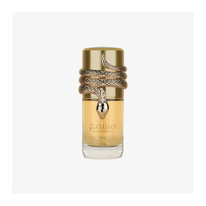 Musamam White Intense Lattafa Eau de Parfum 100 ml - flacon serpent doré studio