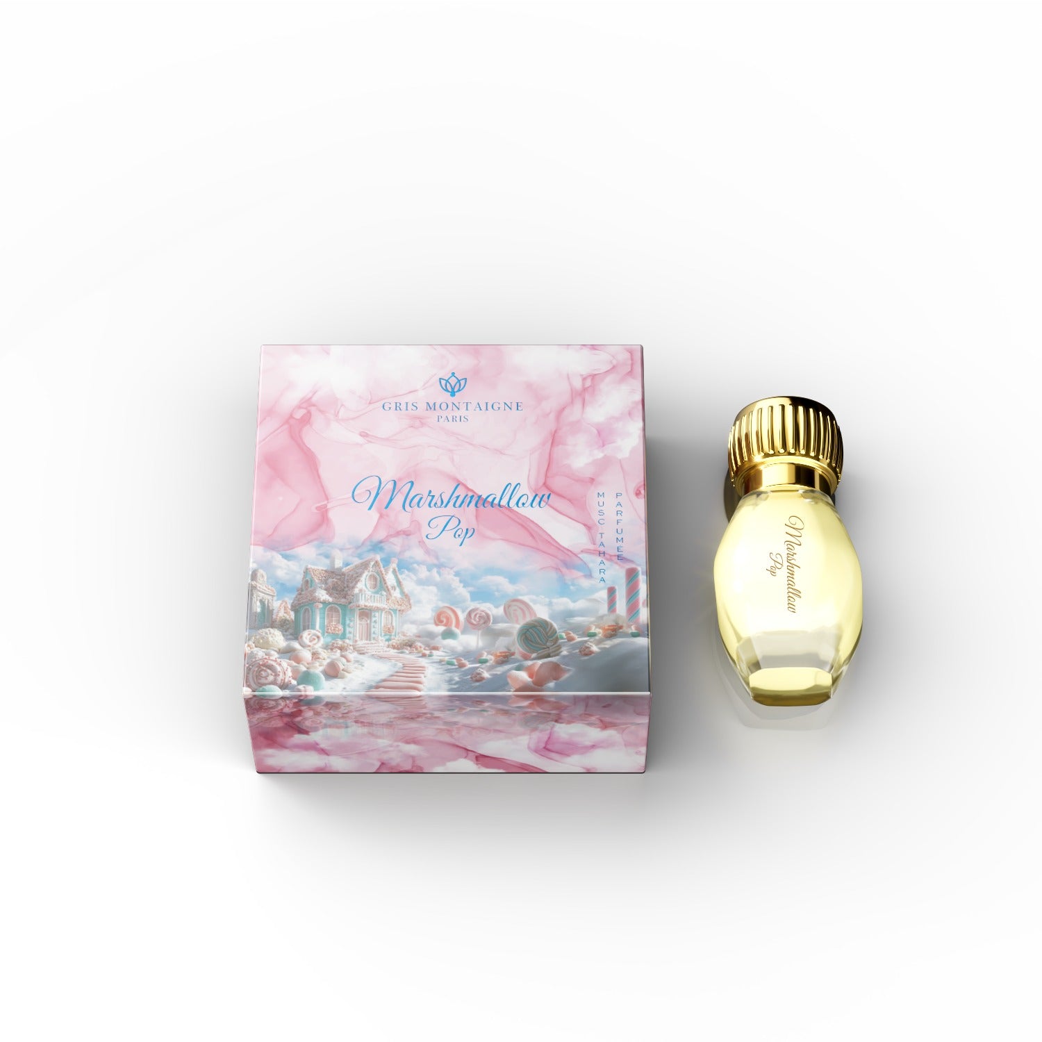 Musc Tahara Marshmallow Pop 12 ml - Gris Montaigne