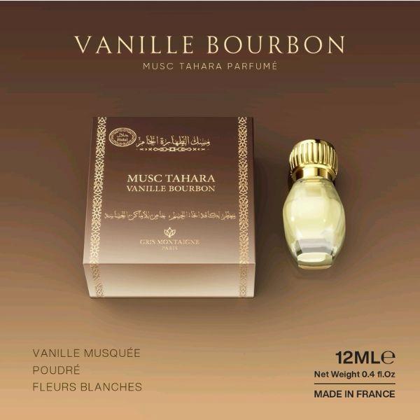Musc Tahara Vanille Bourbon 12 ml - Gris Montaigne - PARFUM DUBAI STORE
