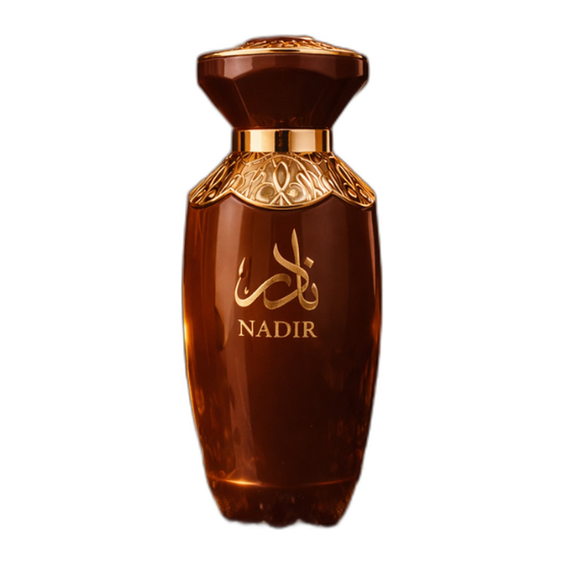 Nadir Wadi Al Khaleej extrait de parfum 100 ml - flacon ambré calligraphie dorée