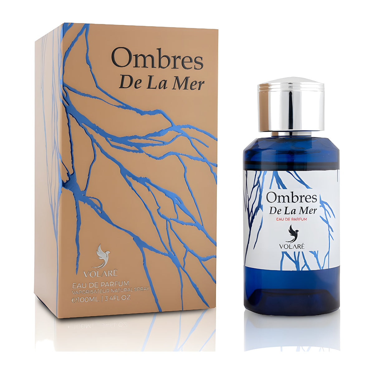 Ombres de la Mer 100 ml - Volaré, flacon et étui - PARFUM DUBAI STORE