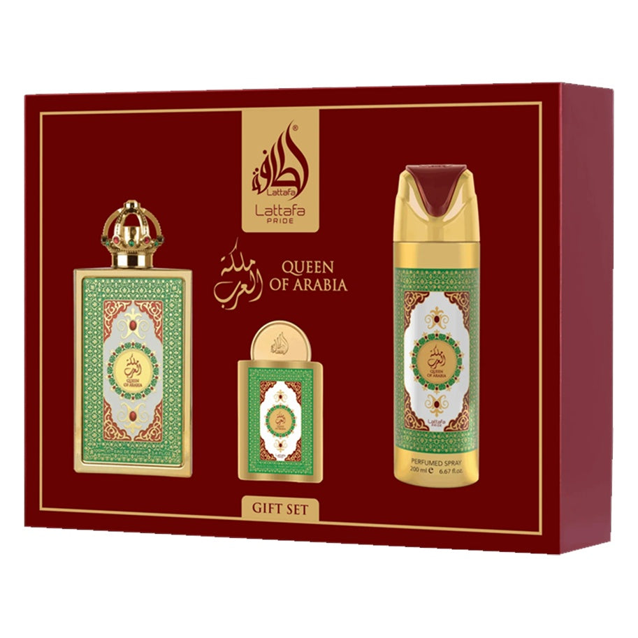 Coffret cadeau Queen of Arabia (3 pièces) - Lattafa Pride