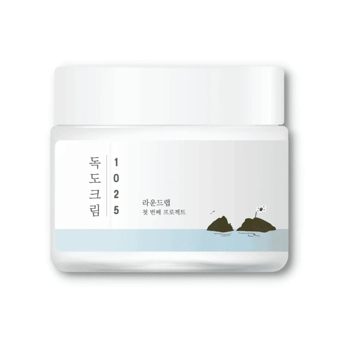 Crème 1025 Dokdo Cream de Round Lab, format 80 ml, vue de face