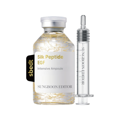 Ampoule Silk Peptide EGF Intensive Ampoule Sungboon Editor 40 ml, vue de face